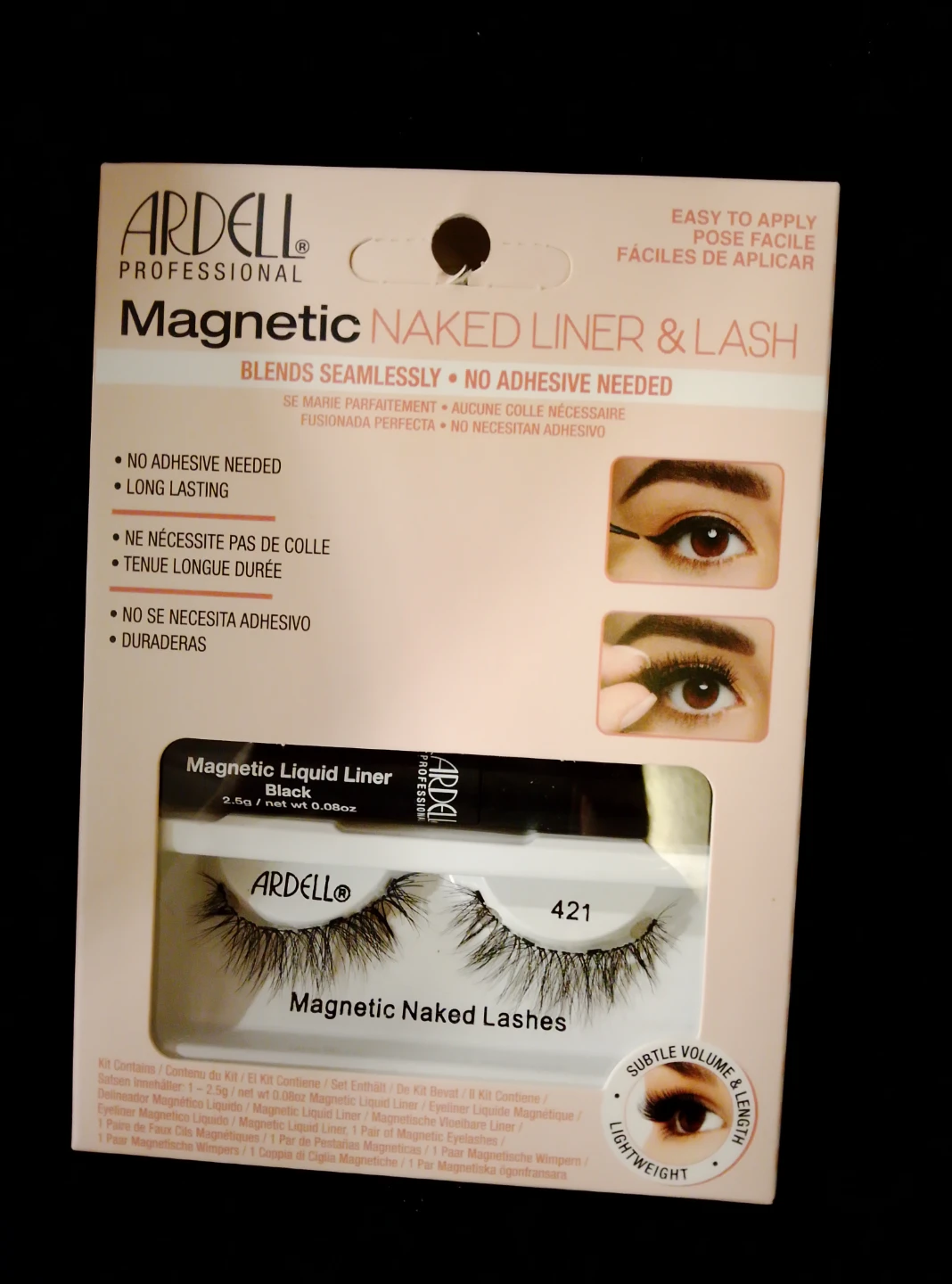 Ardell Professional Magnetic Naked Liner & Lash Kit - Black