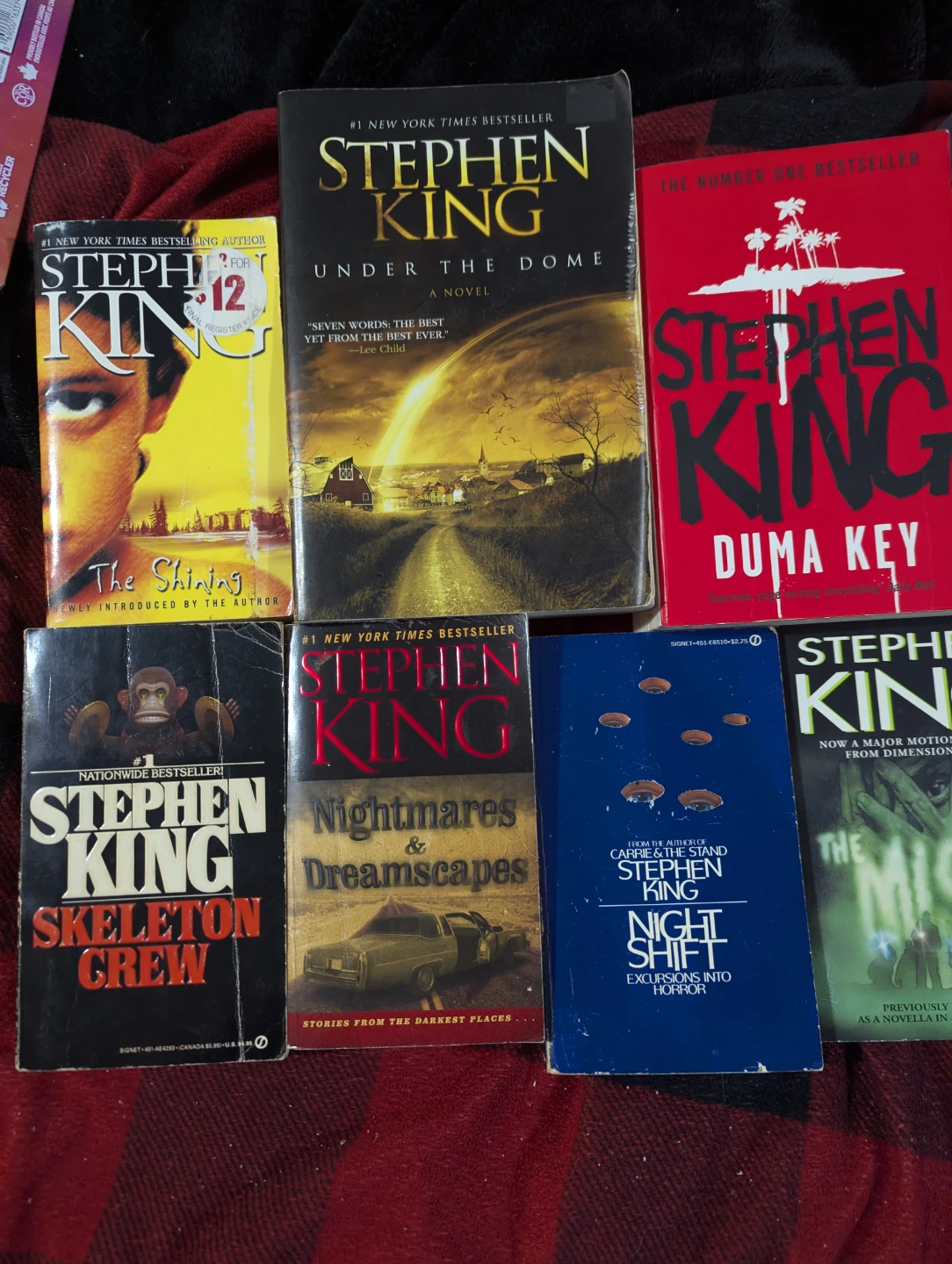 Stephen King Book Lot