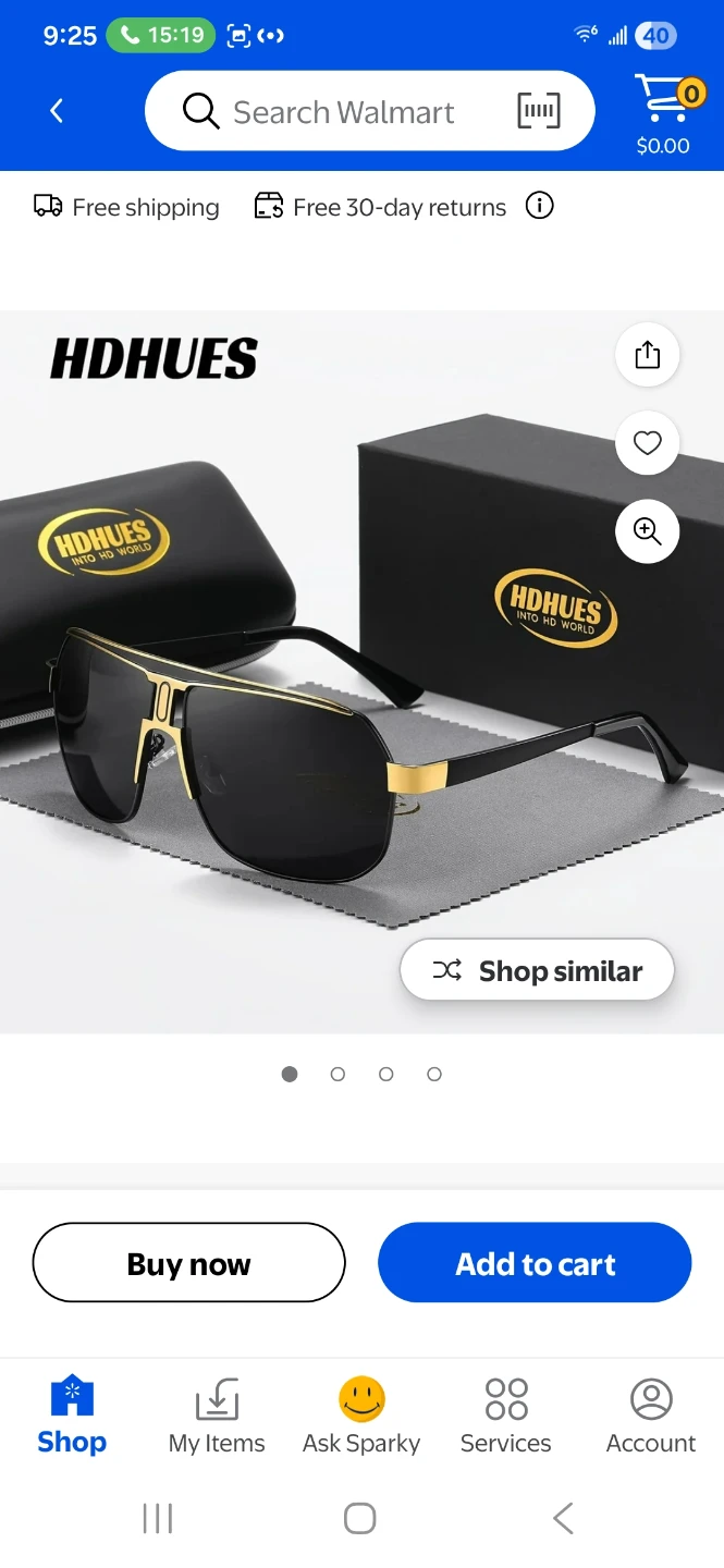 Unisex HD Hues Polarized Sunglasses NEW