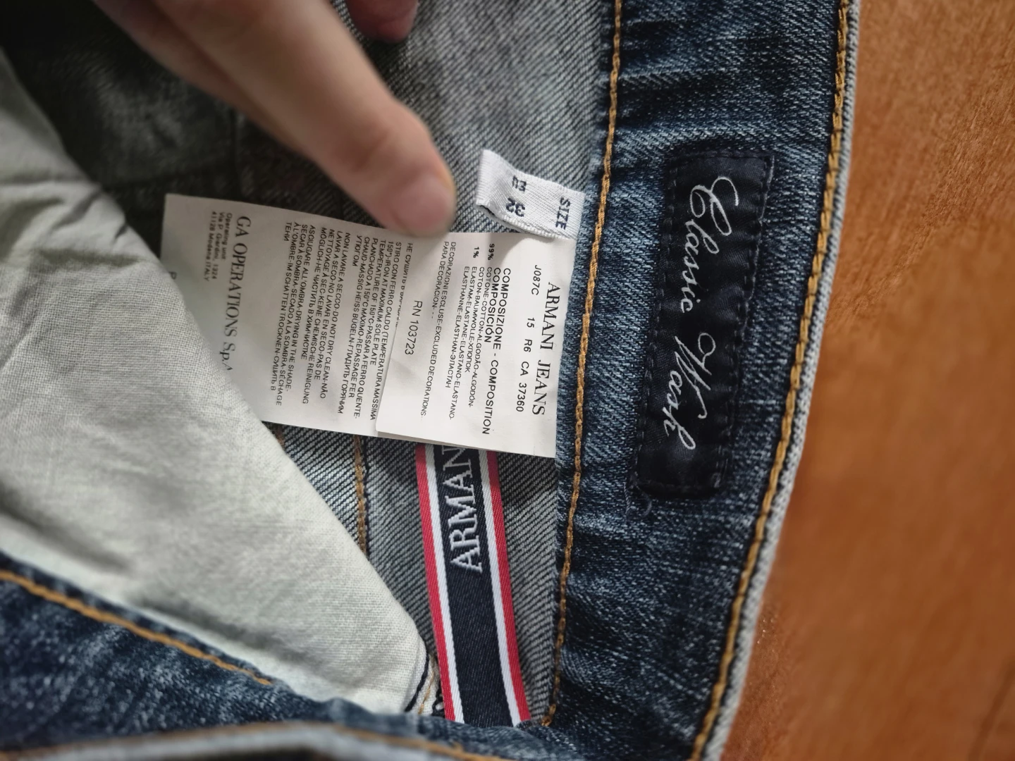 Armani Jeans Classic Wash Denim, 32" - photo 4
