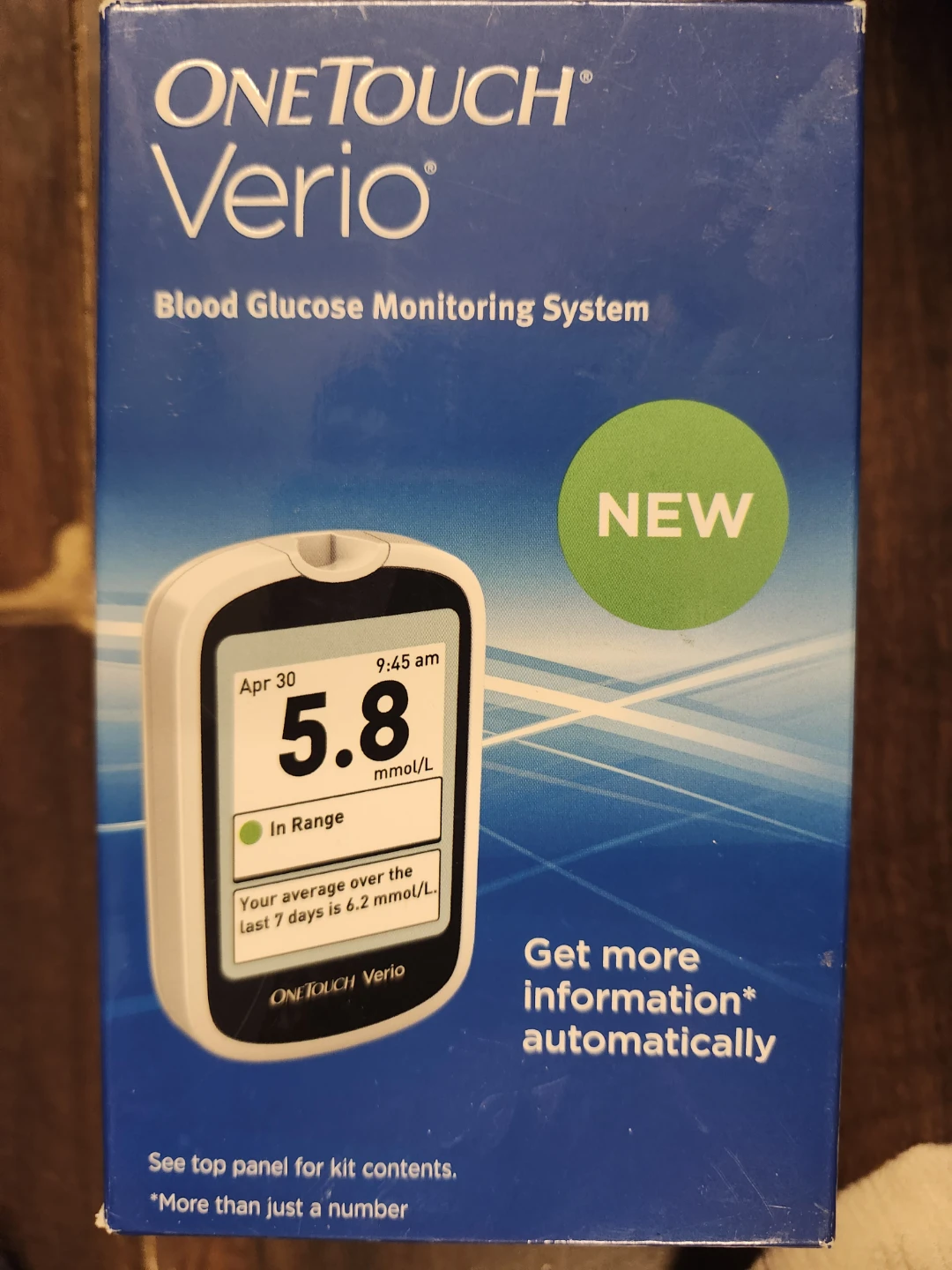 OneTouch Verio Blood Glucose Monitoring System Kit