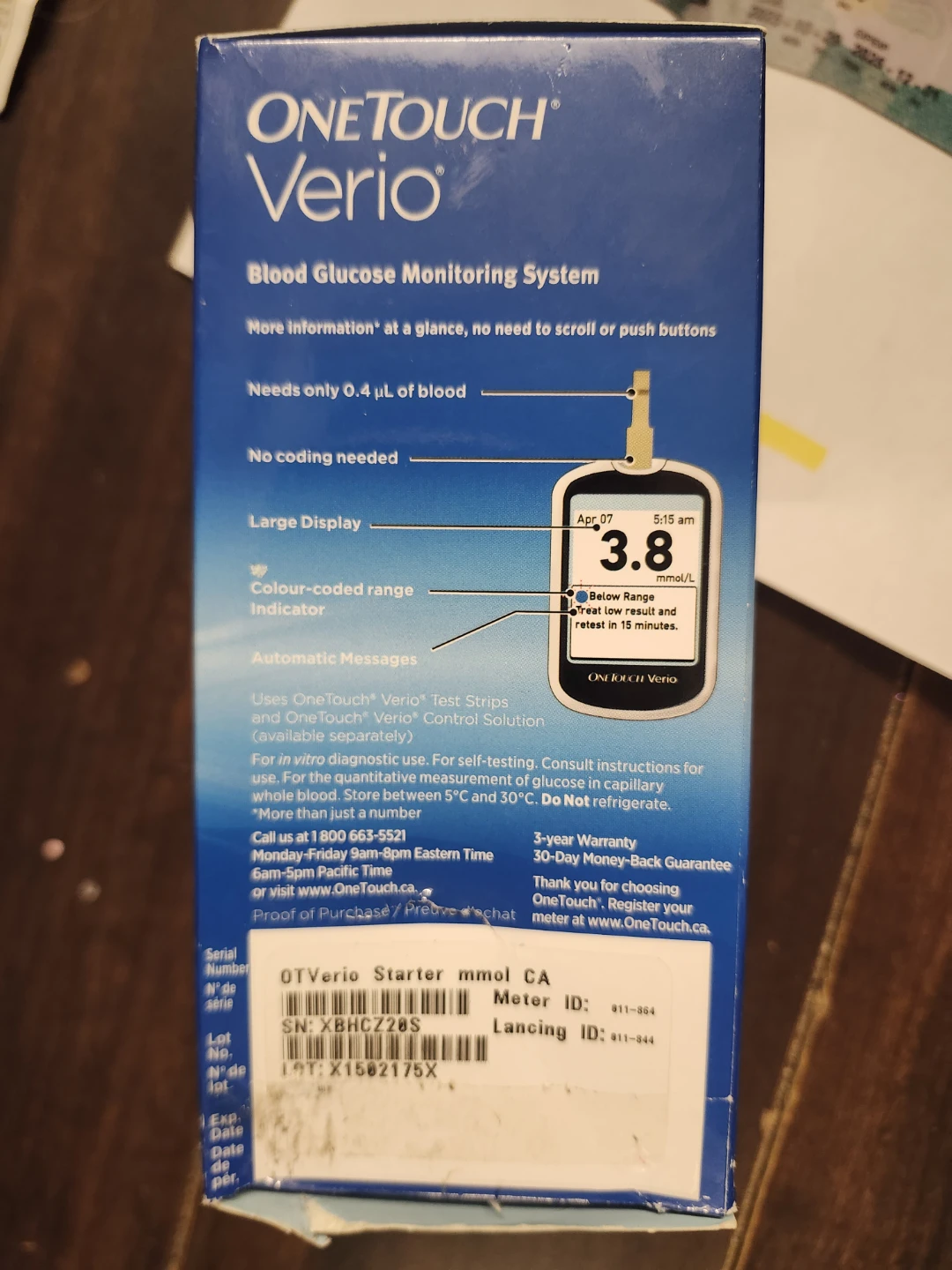 OneTouch Verio Blood Glucose Monitoring System Kit - photo 2