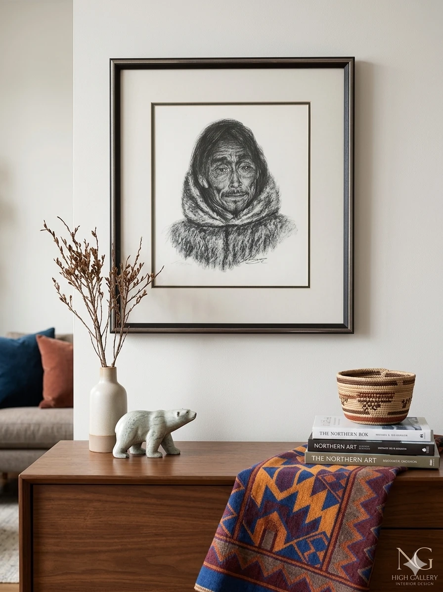 THE ELDER — MASTERFUL INUIT PORTRAIT BY LORENZO FRACCHETTI - photo 2