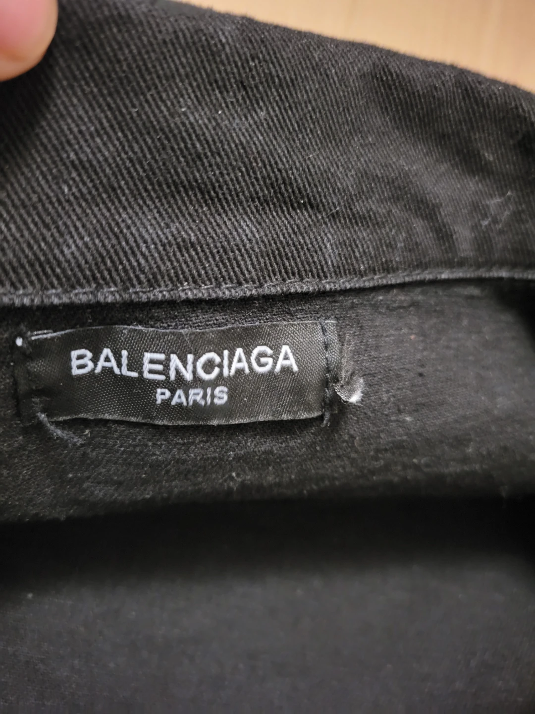 Denim Balenciaga Jacket - photo 4