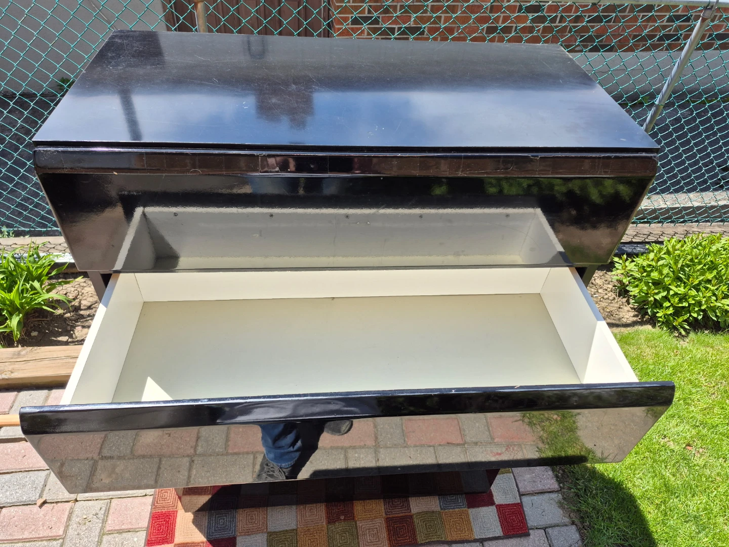 Black 5-Drawer Dresser - photo 4