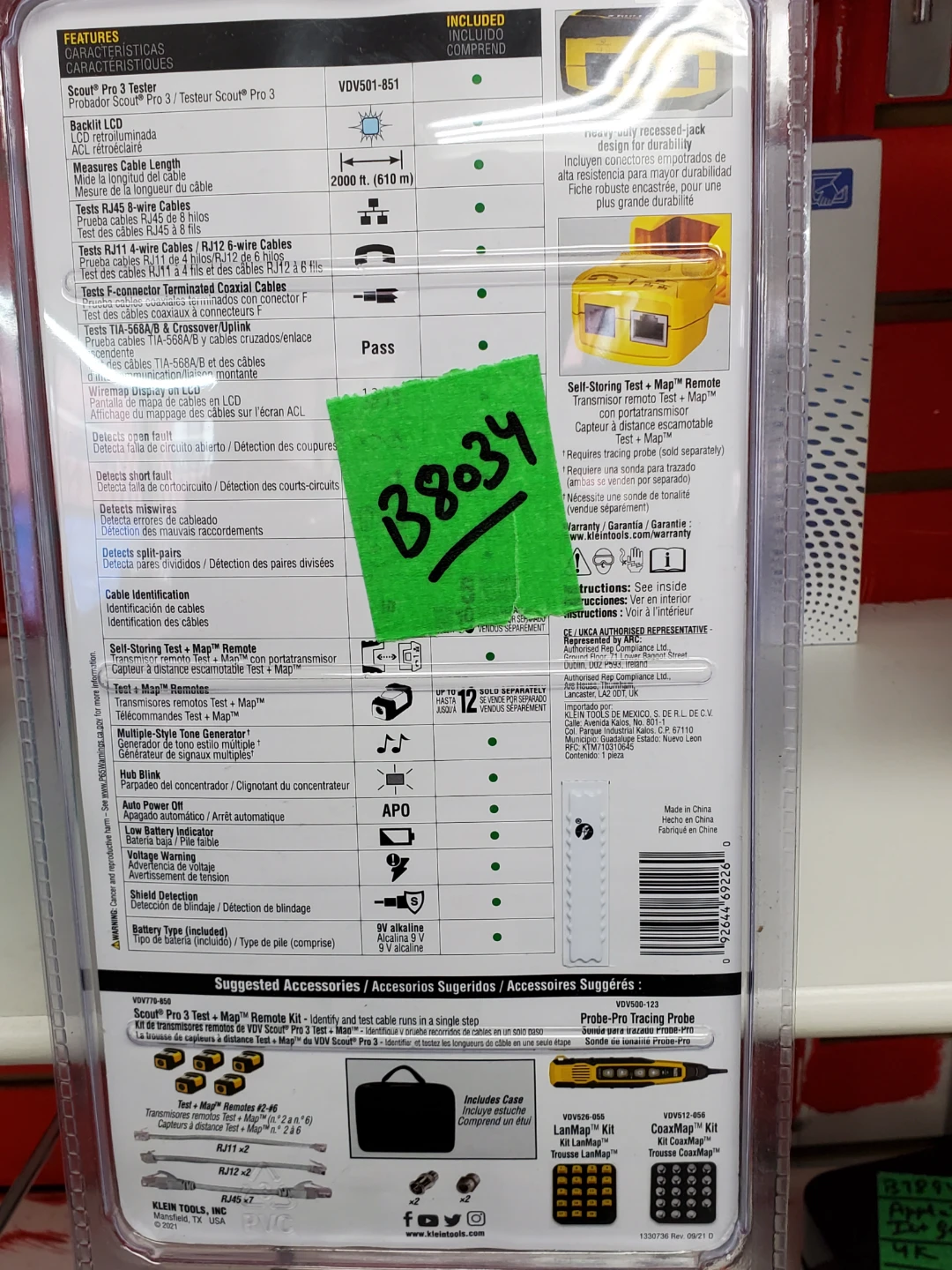 Klein Tools Scout Pro 3 Tester Kit - photo 2