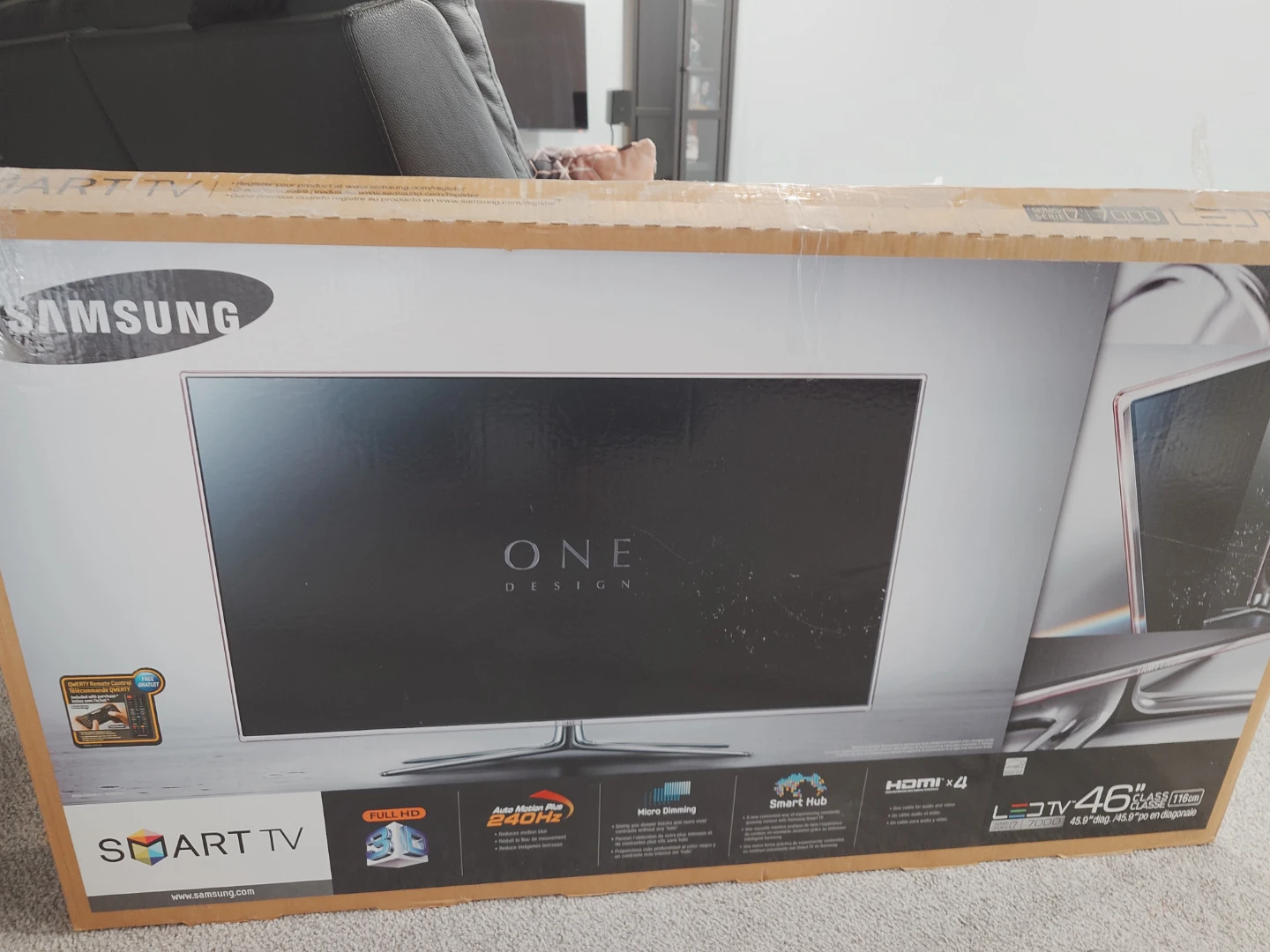 Samsung 46" UN46D7000 Smart LED TV - photo 2