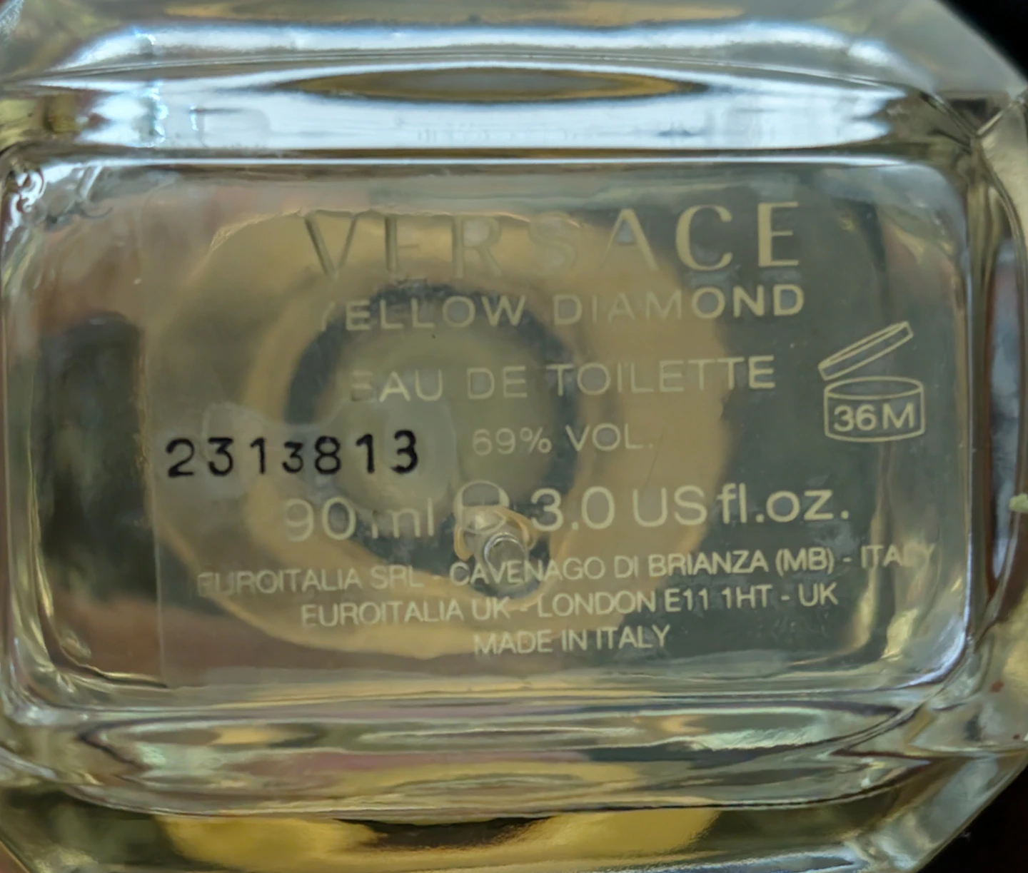 Versace Yellow Diamond Eau de Toilette 90ml - photo 3