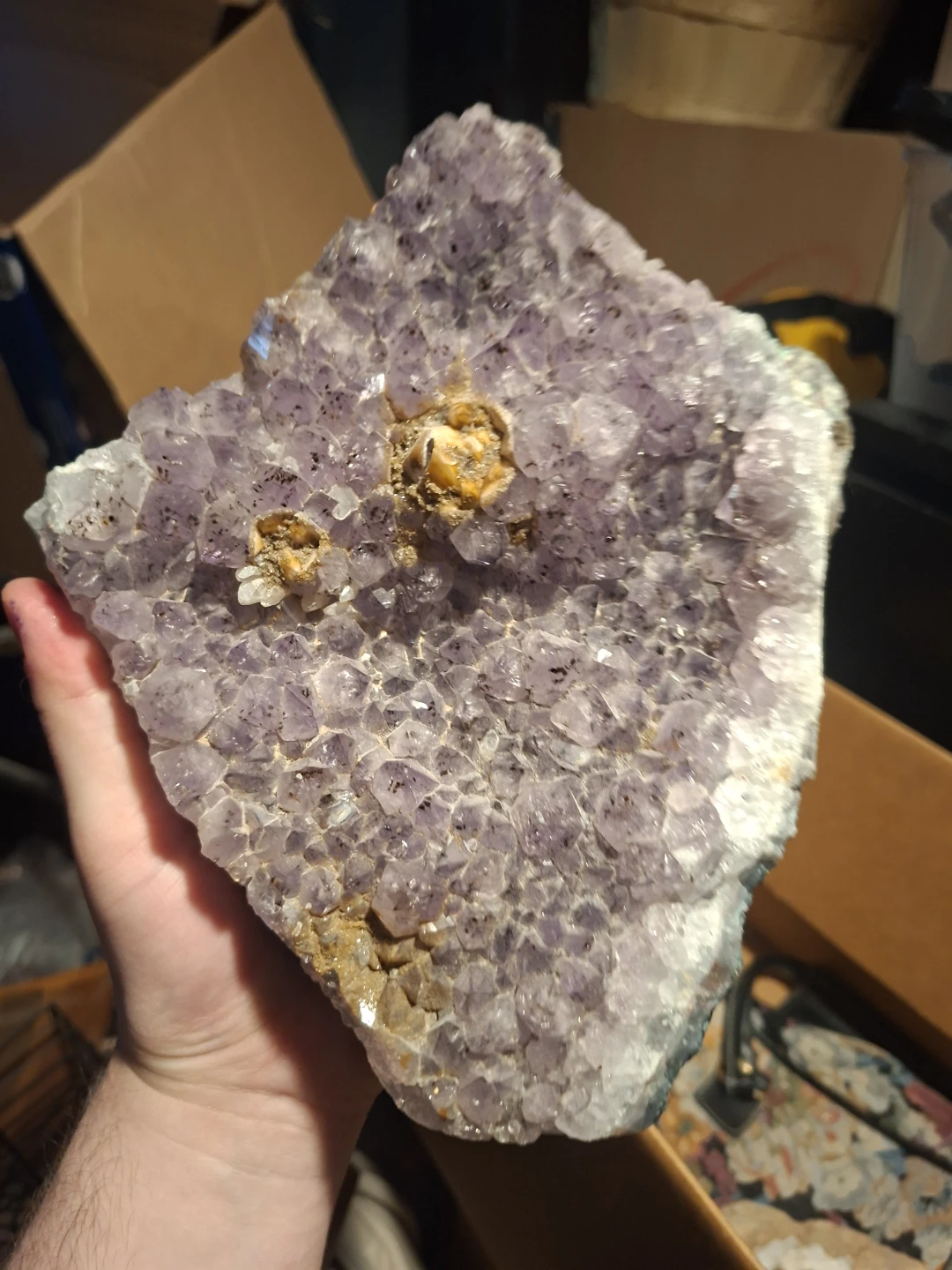 Large Amethyst Crystal Cluster