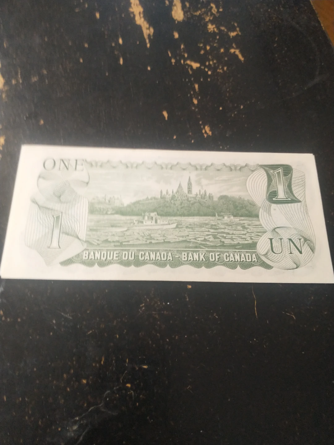 1973 Canada uncirculated $1 banknote - photo 3