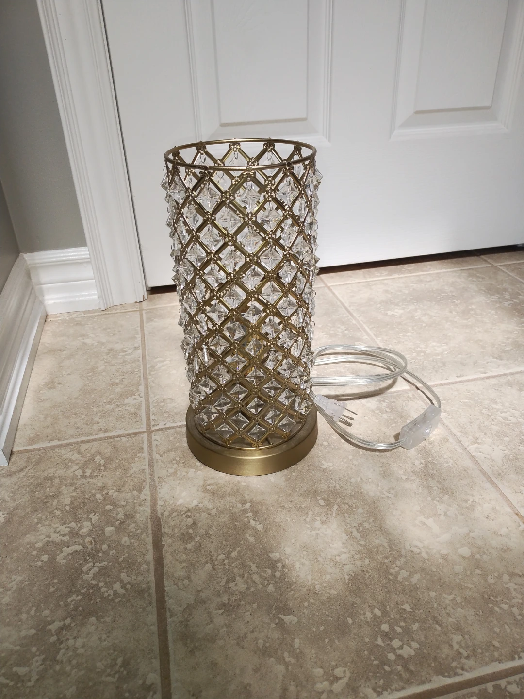 Decorative Crystal Table Lamp