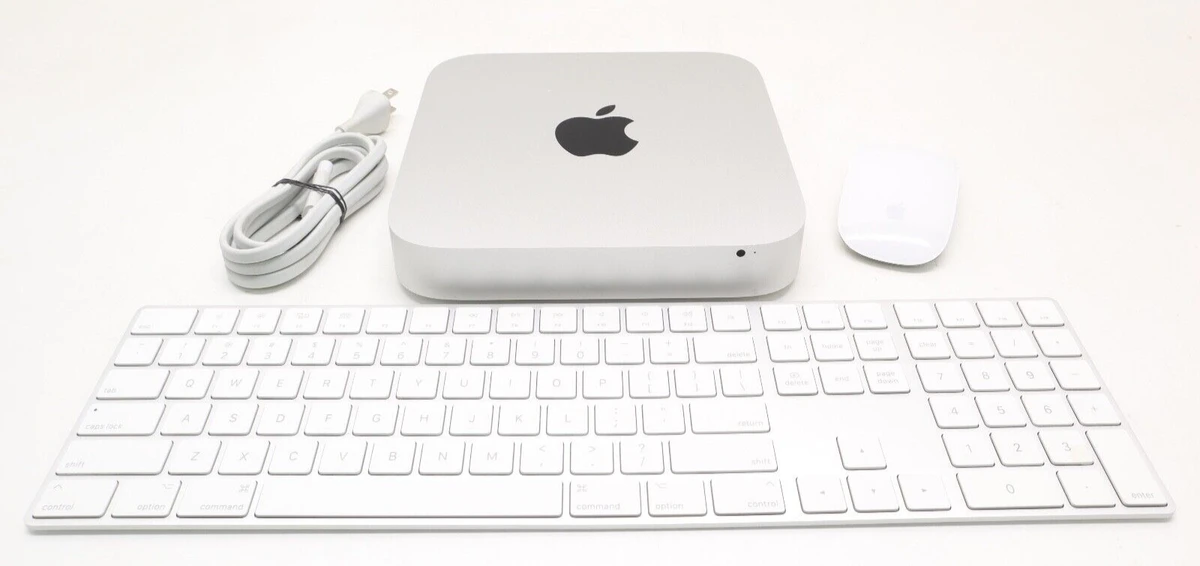 Apple Mac Mini Desktop Computer with Keyboard