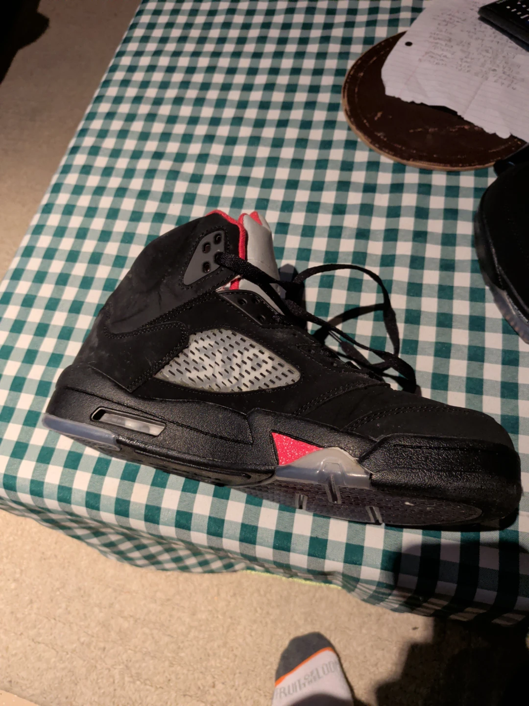 Supreme Air Jordan 5 Men's Sneakers - photo 2