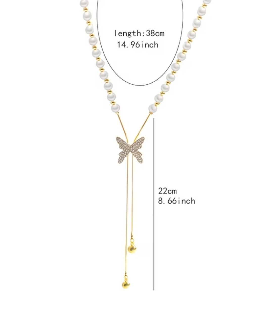 Butterfly Charm Necklace - photo 5