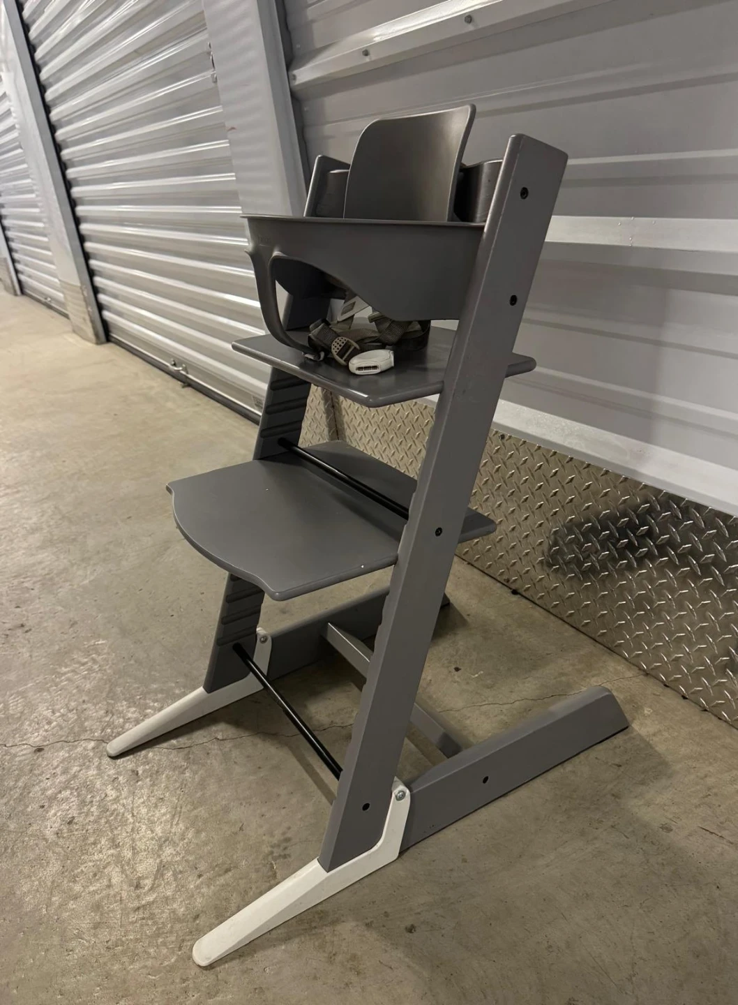 Gray Stokke Tripp Trapp High Chair with Baby Set - photo 2