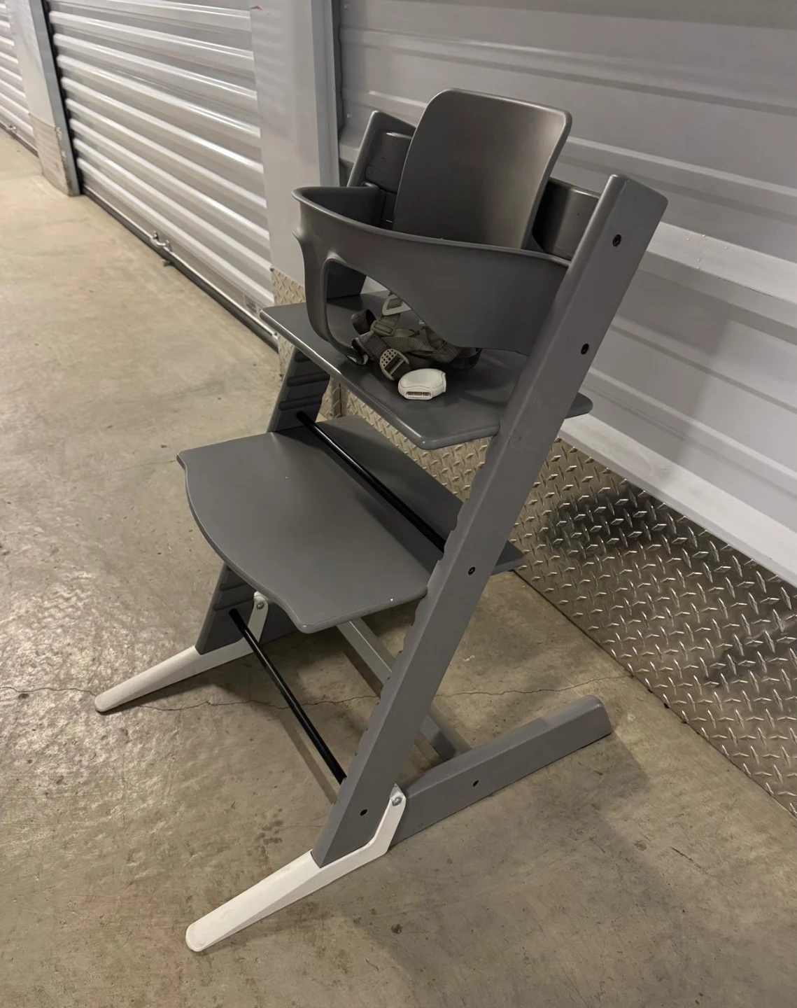 Gray Stokke Tripp Trapp High Chair with Baby Set - photo 3