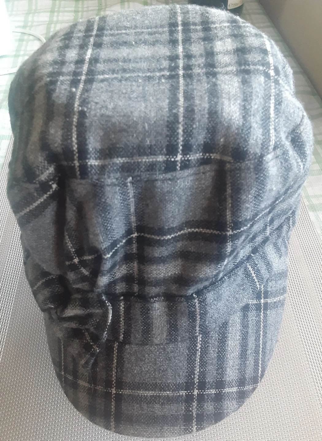 Ladies Tartan Plaid Cap