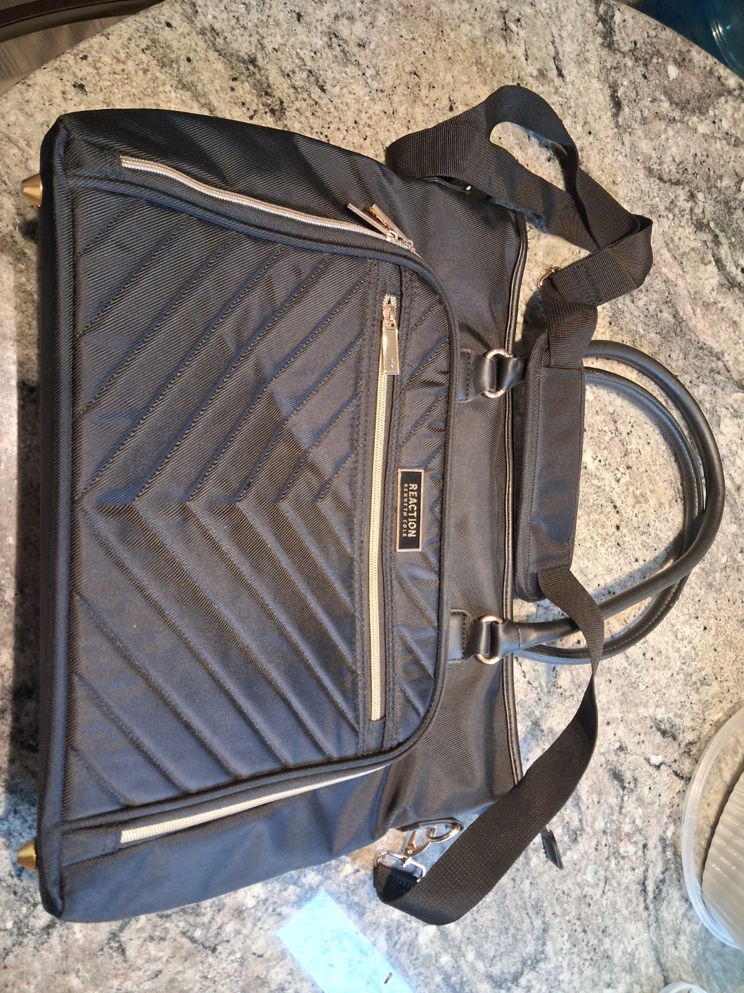 Kenneth Cole Reaction Black Travel Tote Bag - photo 3