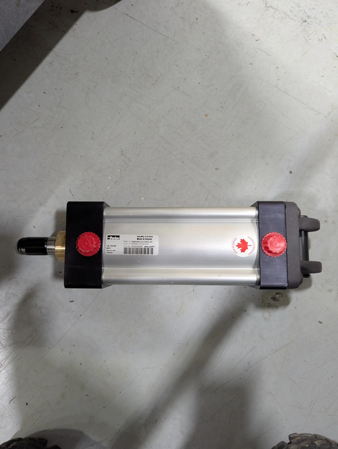 Parker Pneumatic Cylinder 3.25BB4MA3U14A05.00