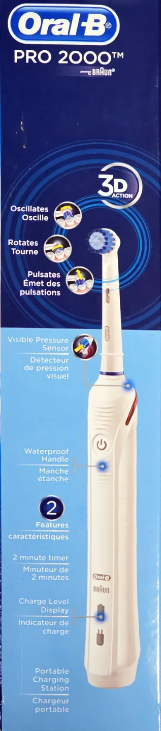 Oral-B Pro 2000 Rechargeable Electric Toothbrush - photo 3