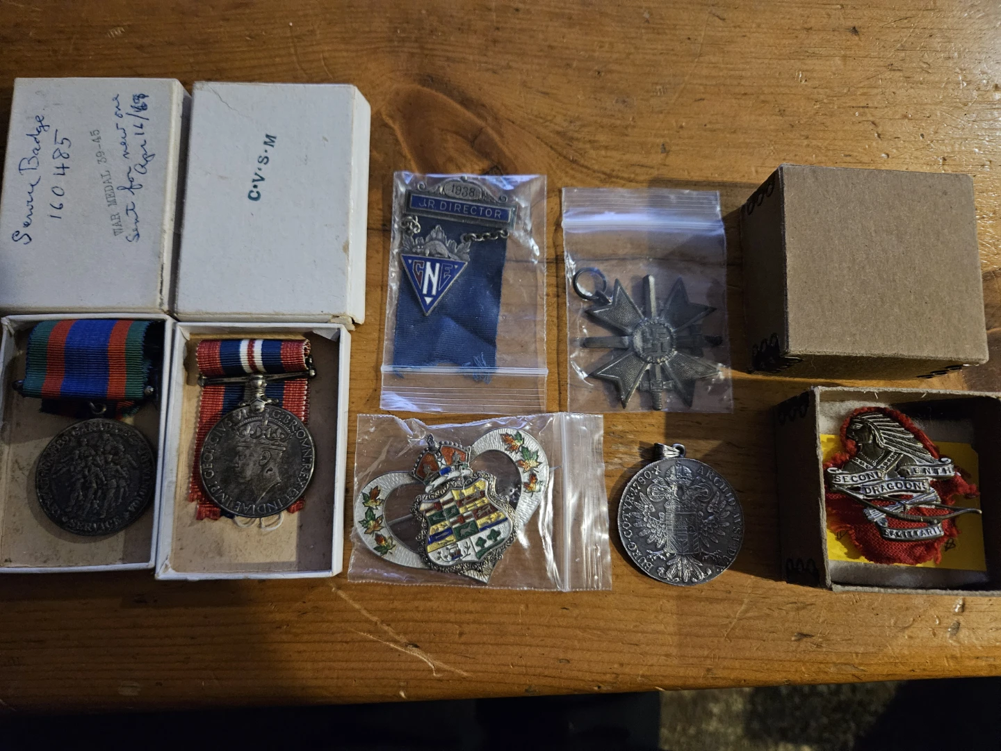 Canadian Military Medals and Badges