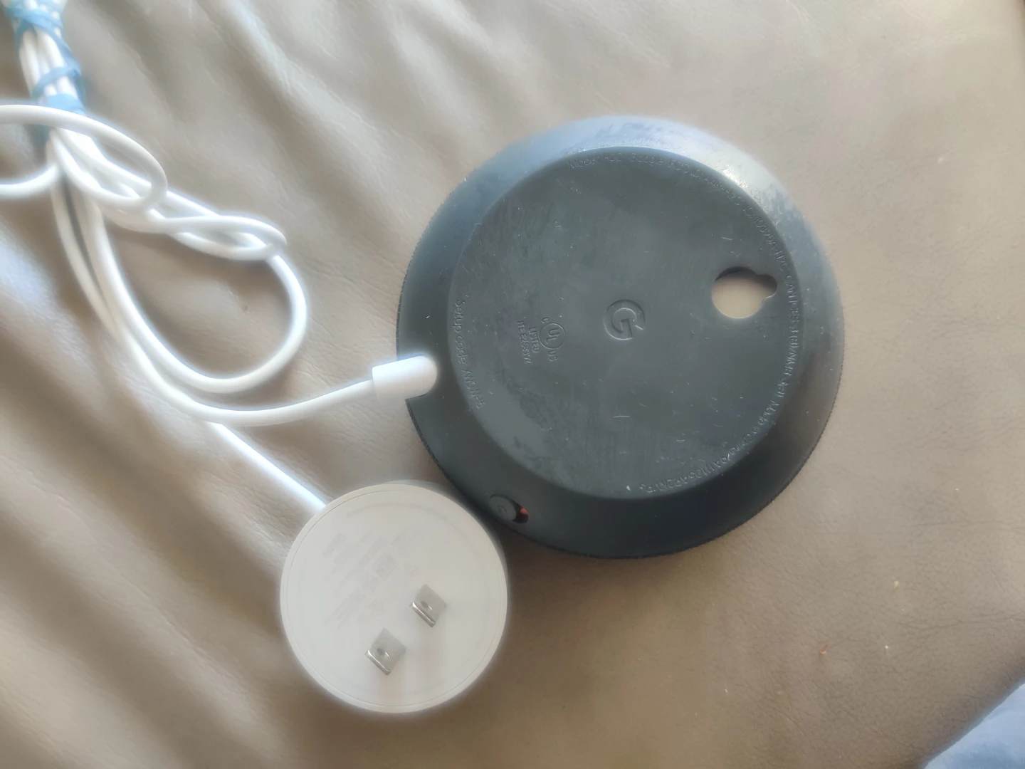 Google Nest Mini (2nd Gen) Charcoal - photo 2