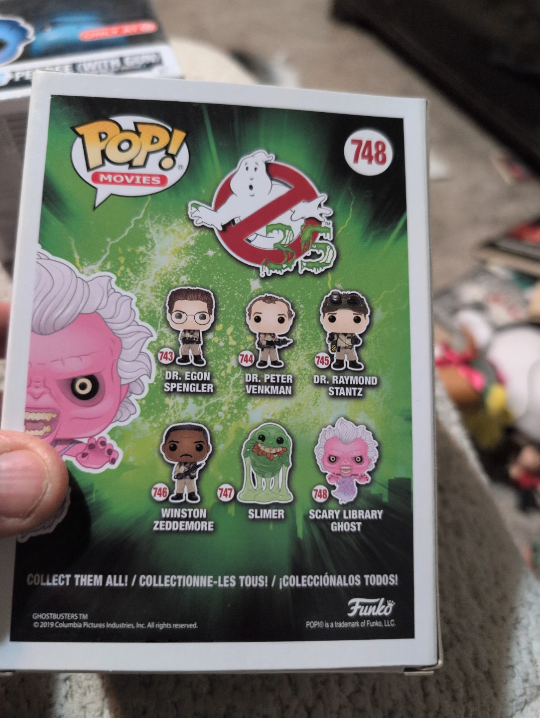 Funko Pop! Movies Ghostbusters 748 Scarey Library Ghost - photo 2