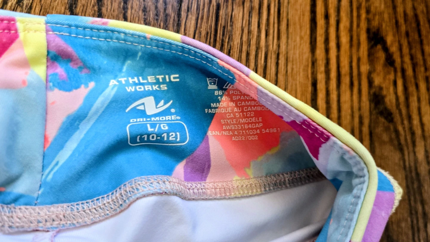 Athletic girls Shorts Set - Size kids M&L (8/10y) - photo 5