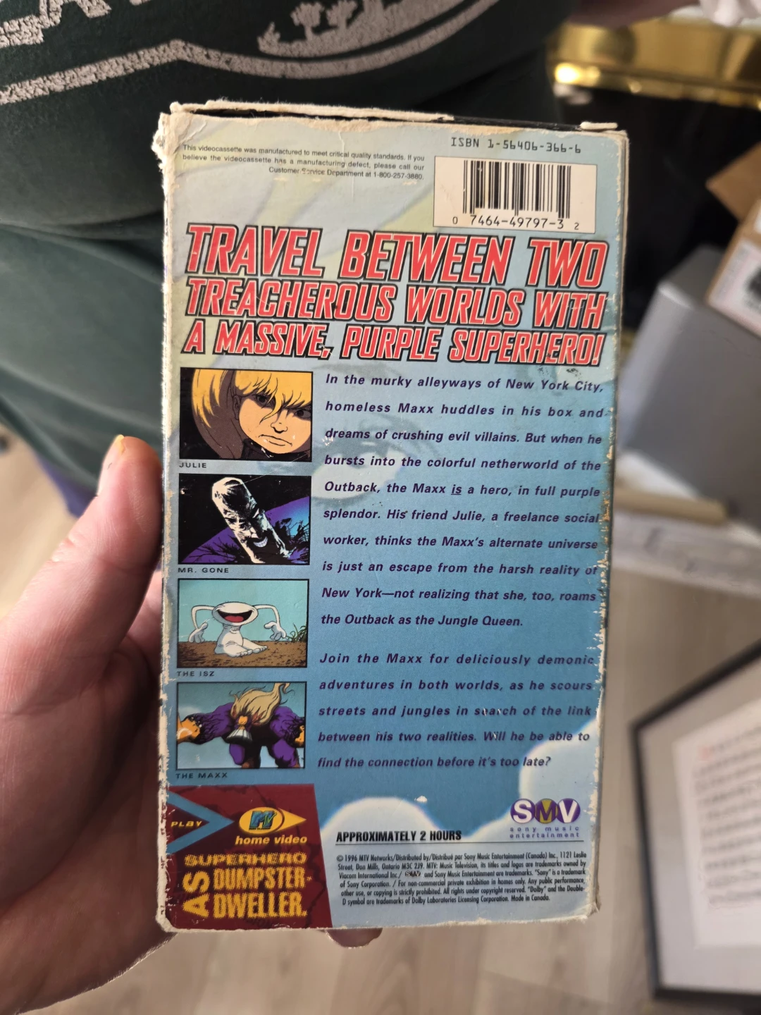 The Maxx The Original Series! VHS MTV Home Video - photo 2