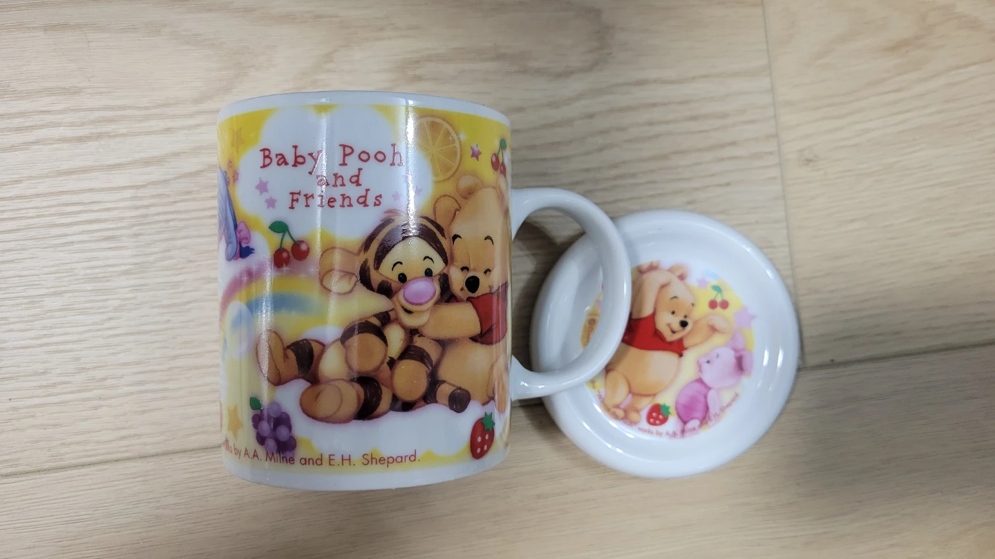 Disney Baby Pooh and Friends Ceramic Mug with Lid & Spoon - photo 3