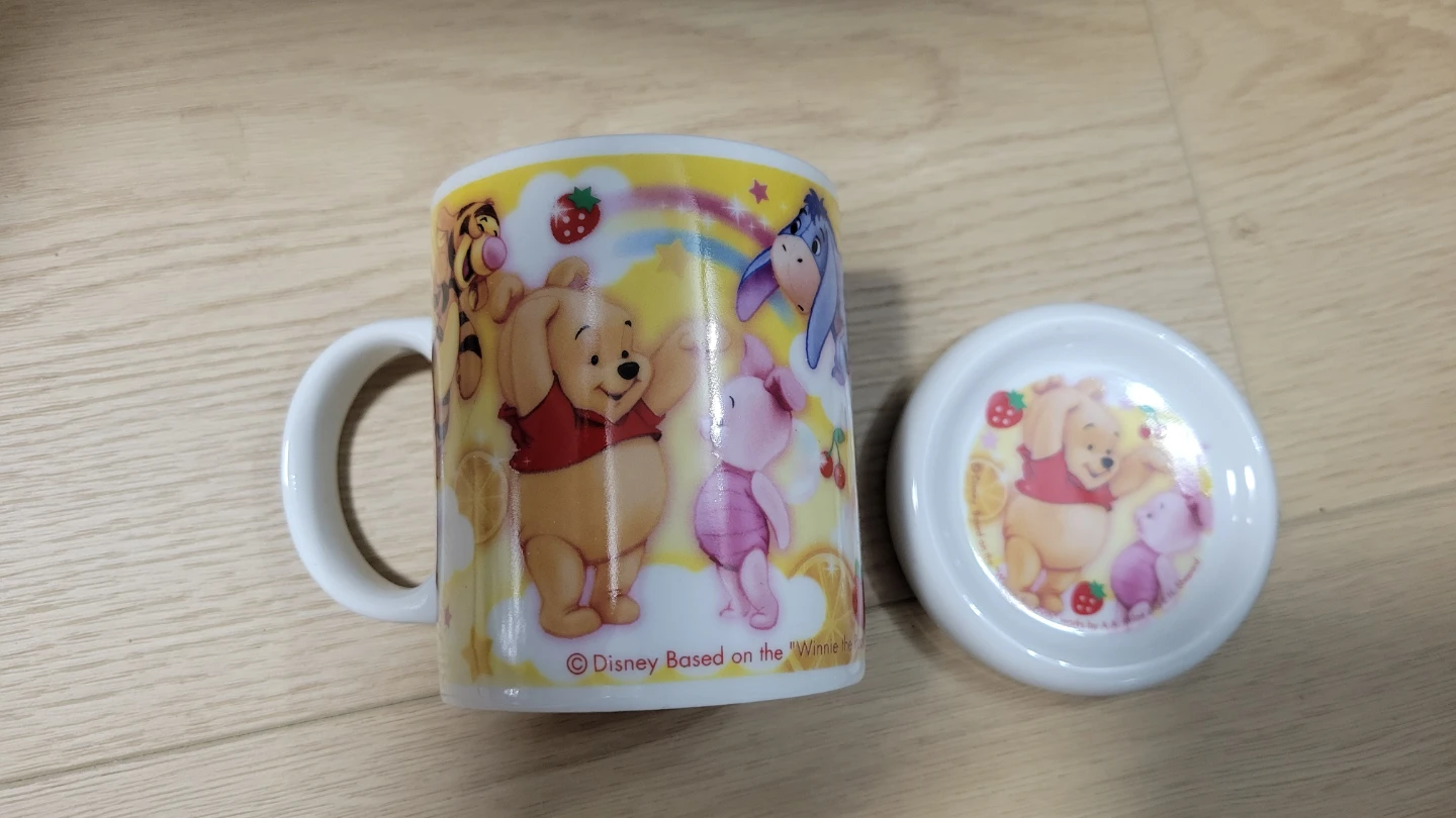 Disney Baby Pooh and Friends Ceramic Mug with Lid & Spoon - photo 2