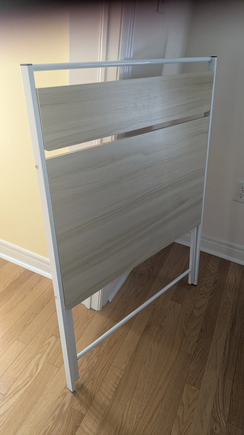 Folding Desk with a small top shelf - photo 2