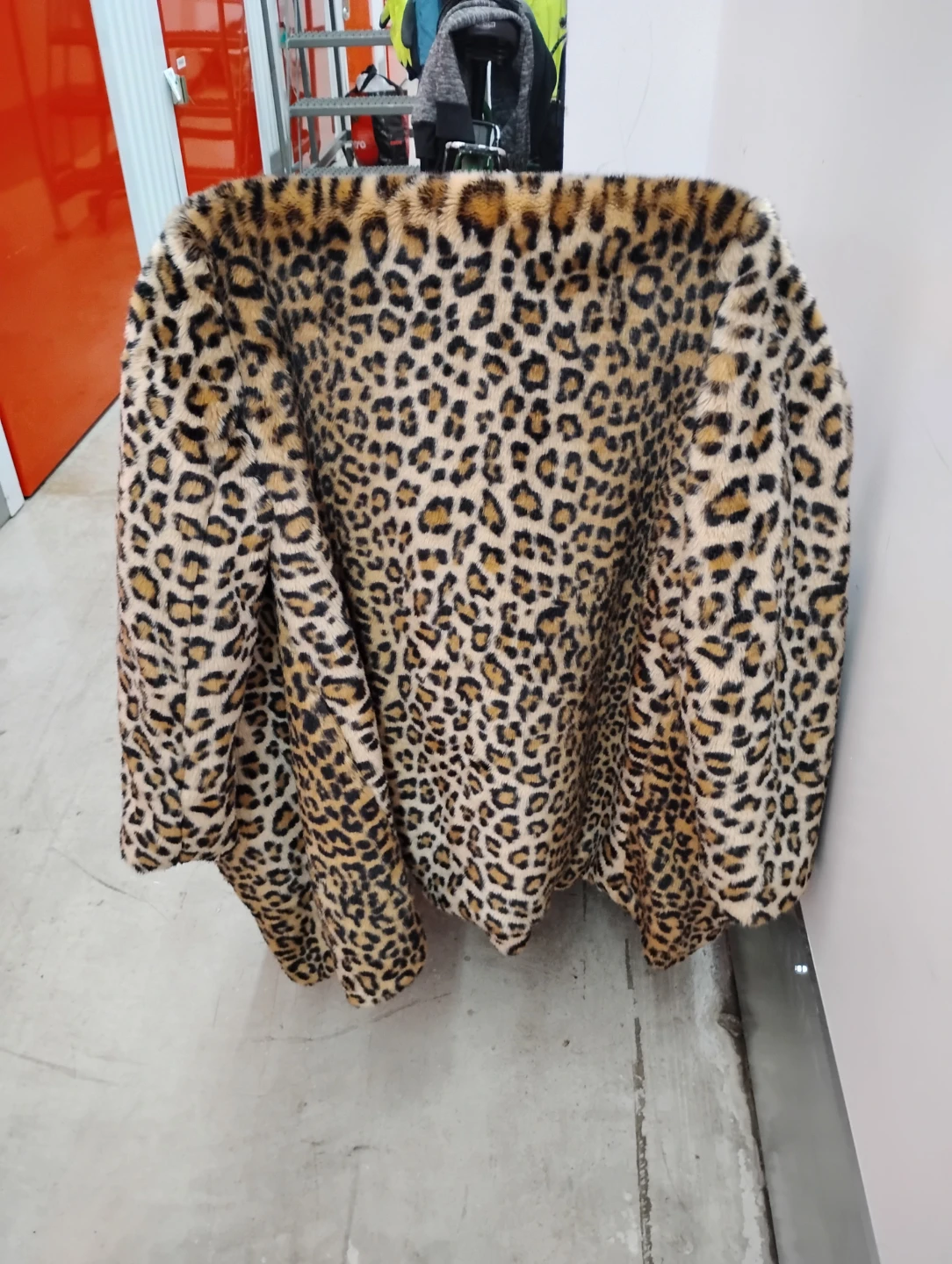 Forever 21 Leopard Print Faux Fur Jacket