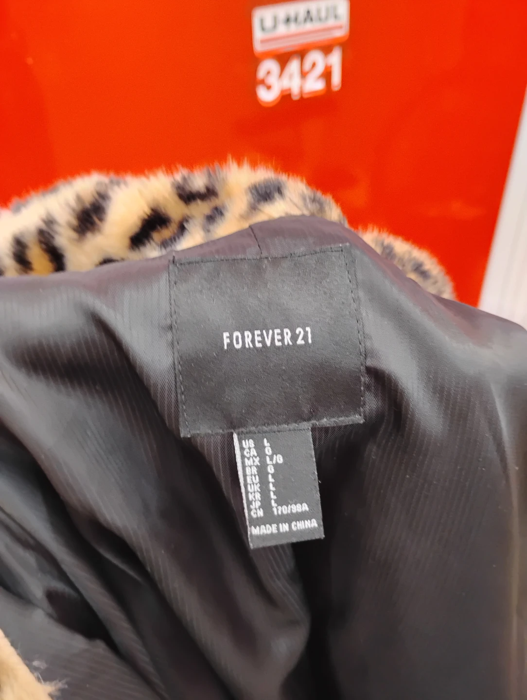 Forever 21 Leopard Print Faux Fur Jacket - photo 2