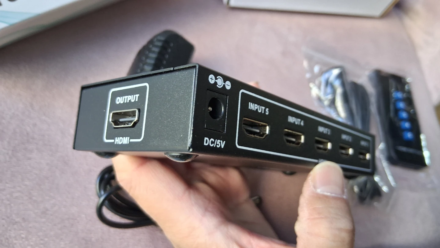 NEW HDMI Switcher  5 in 1 Out 4K HDCP 2.2 Dolby Vision - photo 3