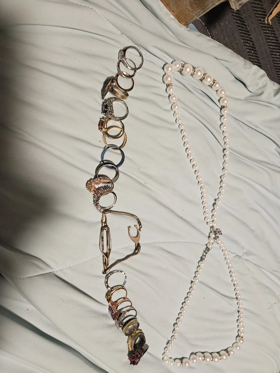 Assorted Watches, Coins, Chains, and Jewelry Lot - photo 3