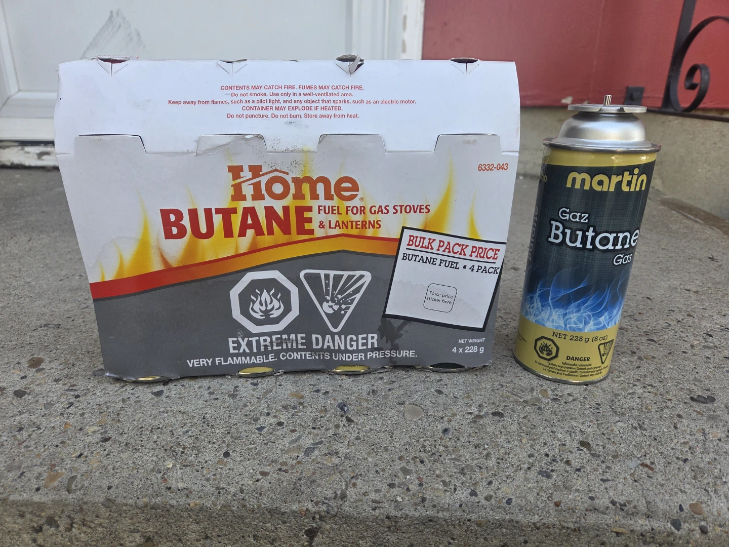 Home Butane Fuel for Gas Stoves & Lanterns