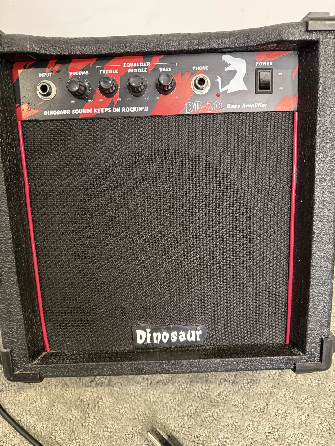 Dinosaur DB-20 Bass Amplifier - photo 5