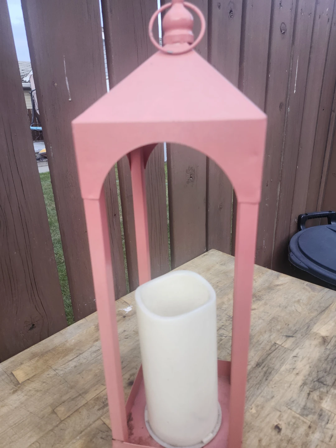 Coral Lantern with LED Candle - photo 2