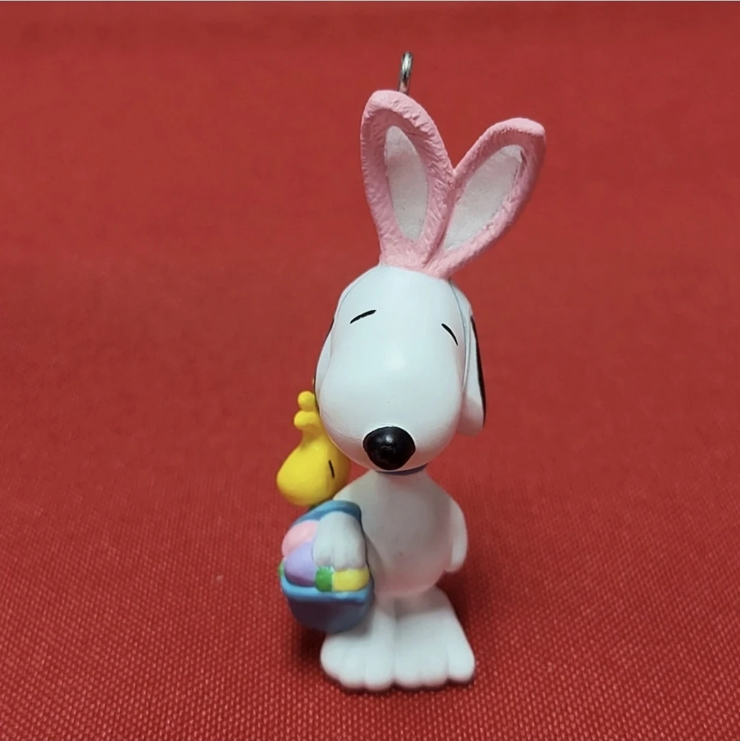 New Peanuts Easter Ornament Snoopy Hallmark Collection 1995 - photo 3