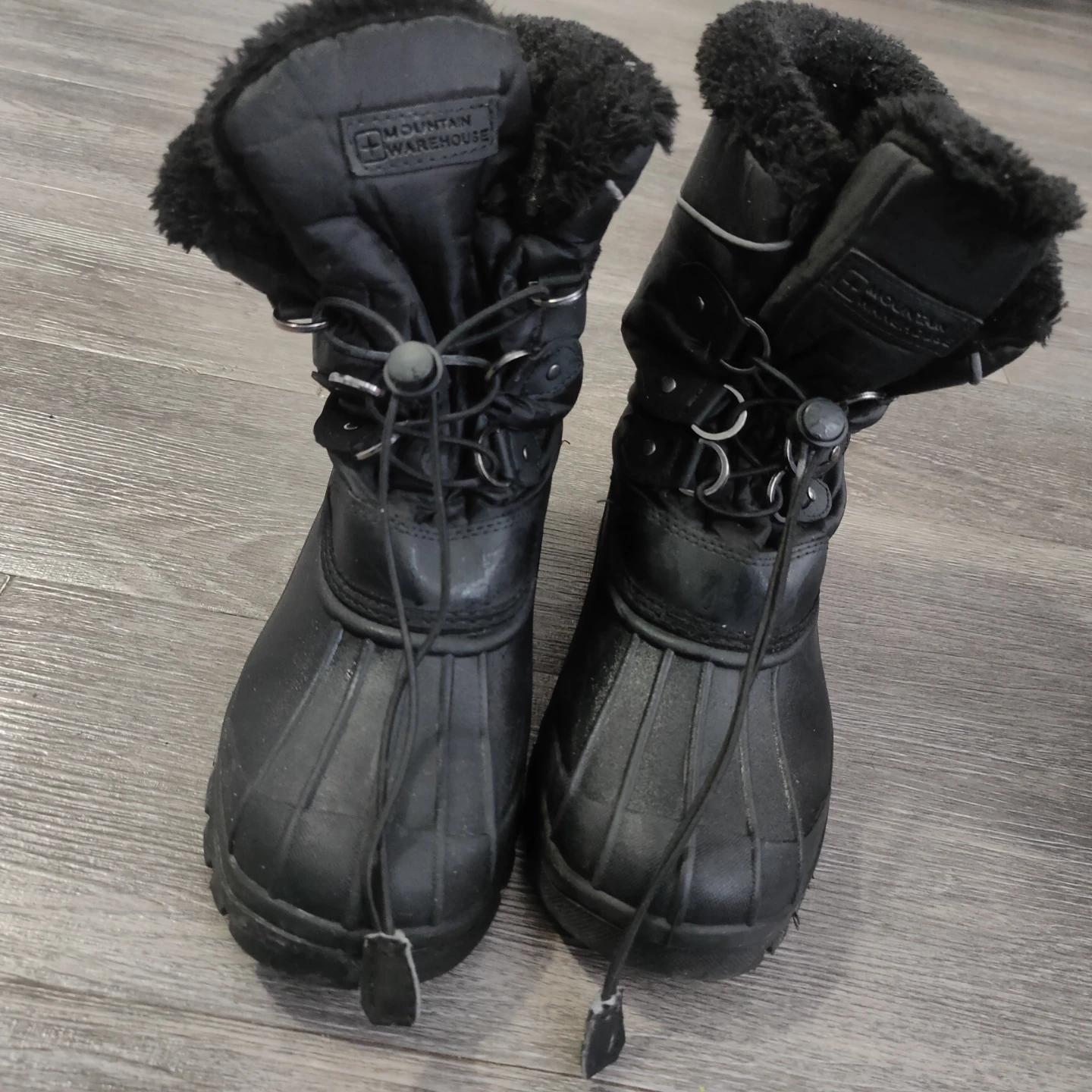 MOS: Girls Mountain Warehouse Snow Boots -  Size US 5