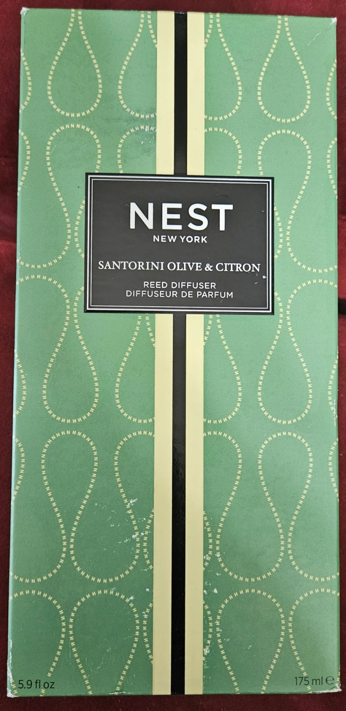 NEST New York Santorini Olive & Citron Reed Diffuser - photo 2