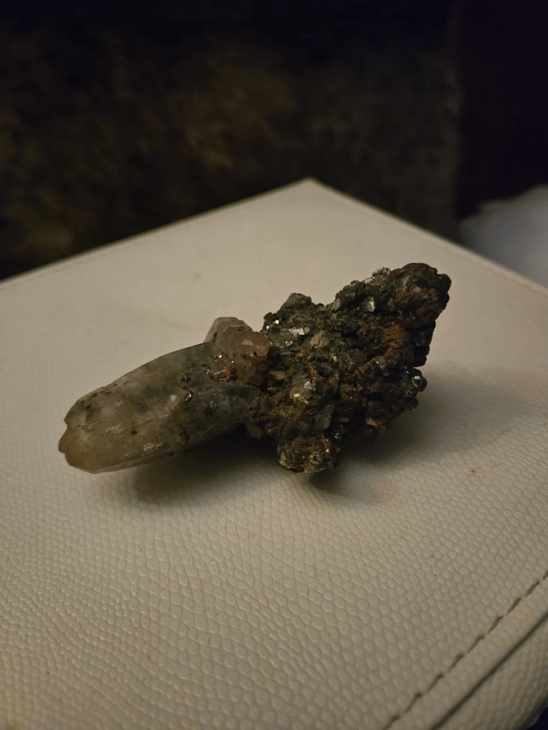 Quartz and mineral specimen