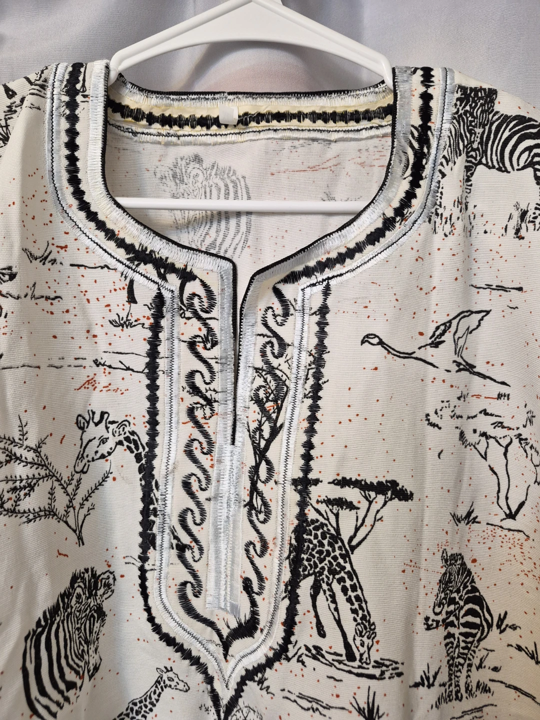 Short Sleeve African Print Shirt - photo 3