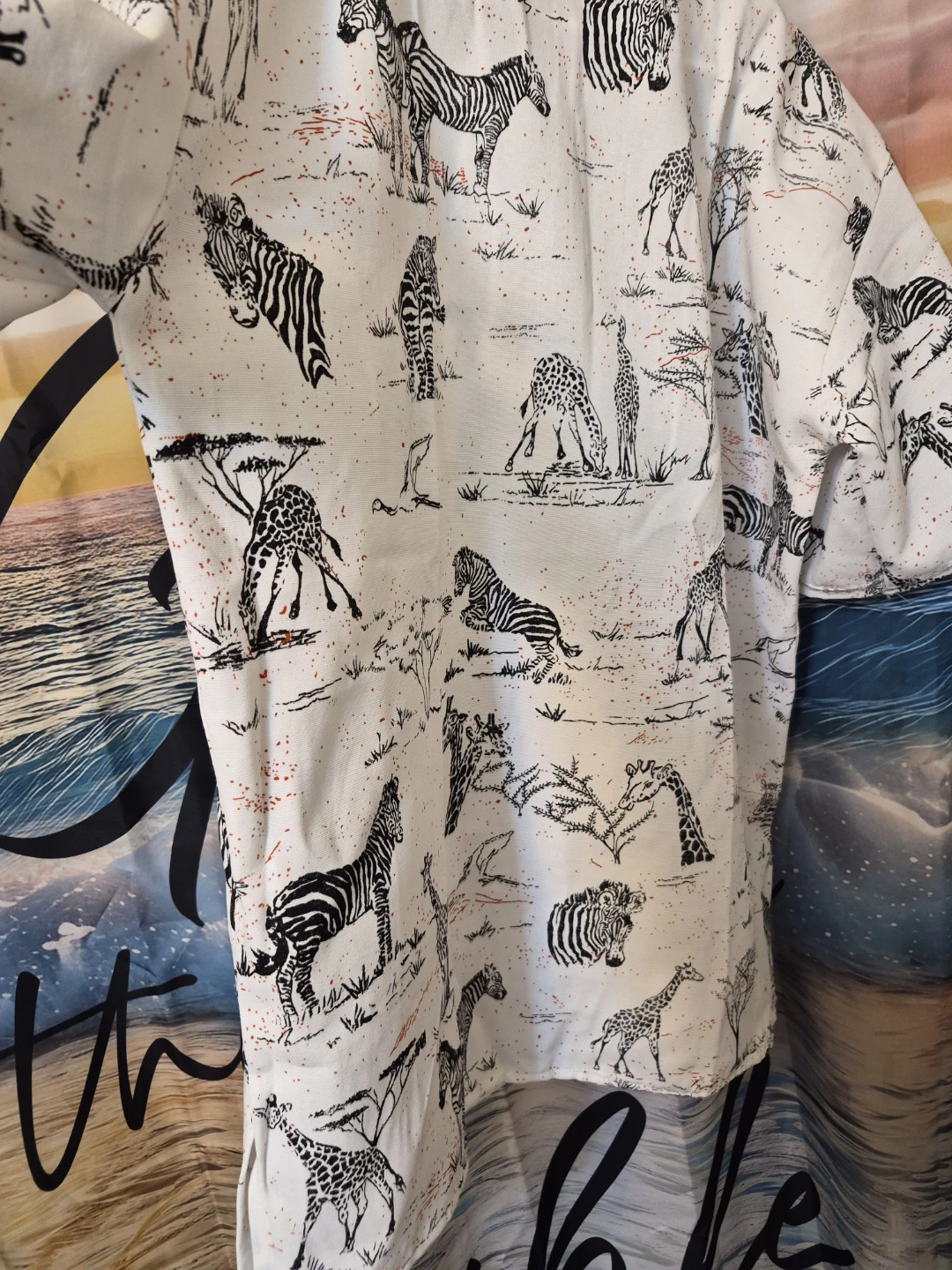 Short Sleeve African Print Shirt - photo 4