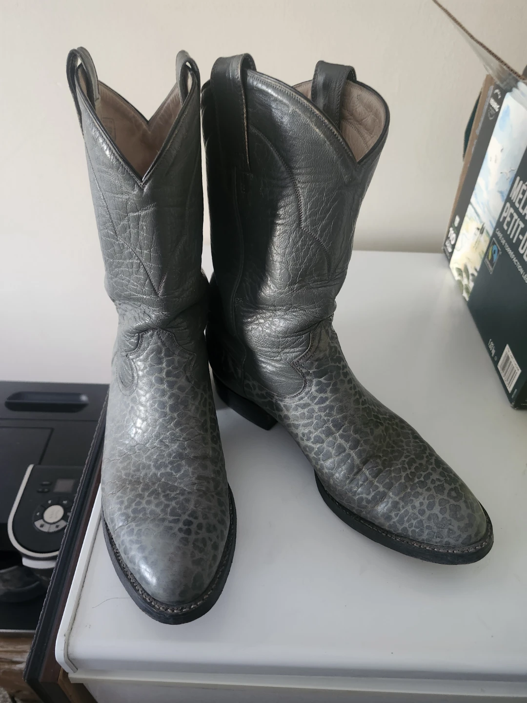 Grey Cowboy Boots - photo 2