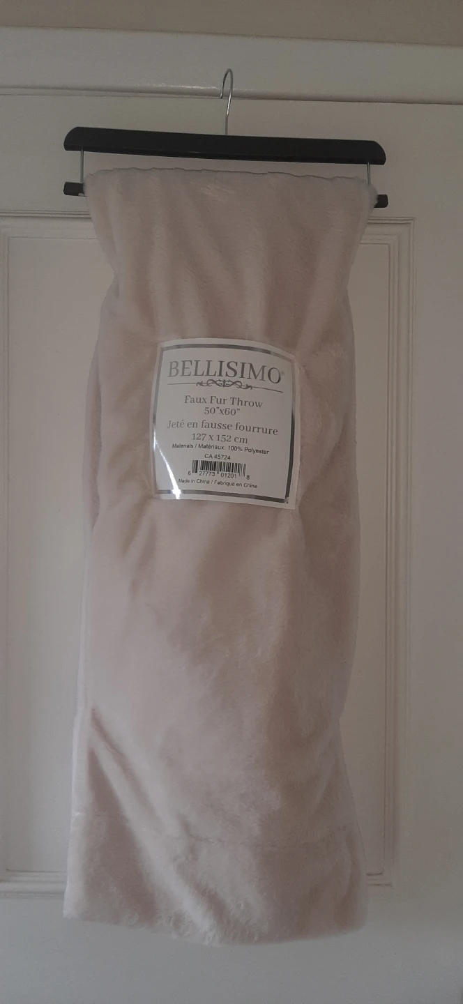 Bellissimo Faux Fur Throw 50"x60"