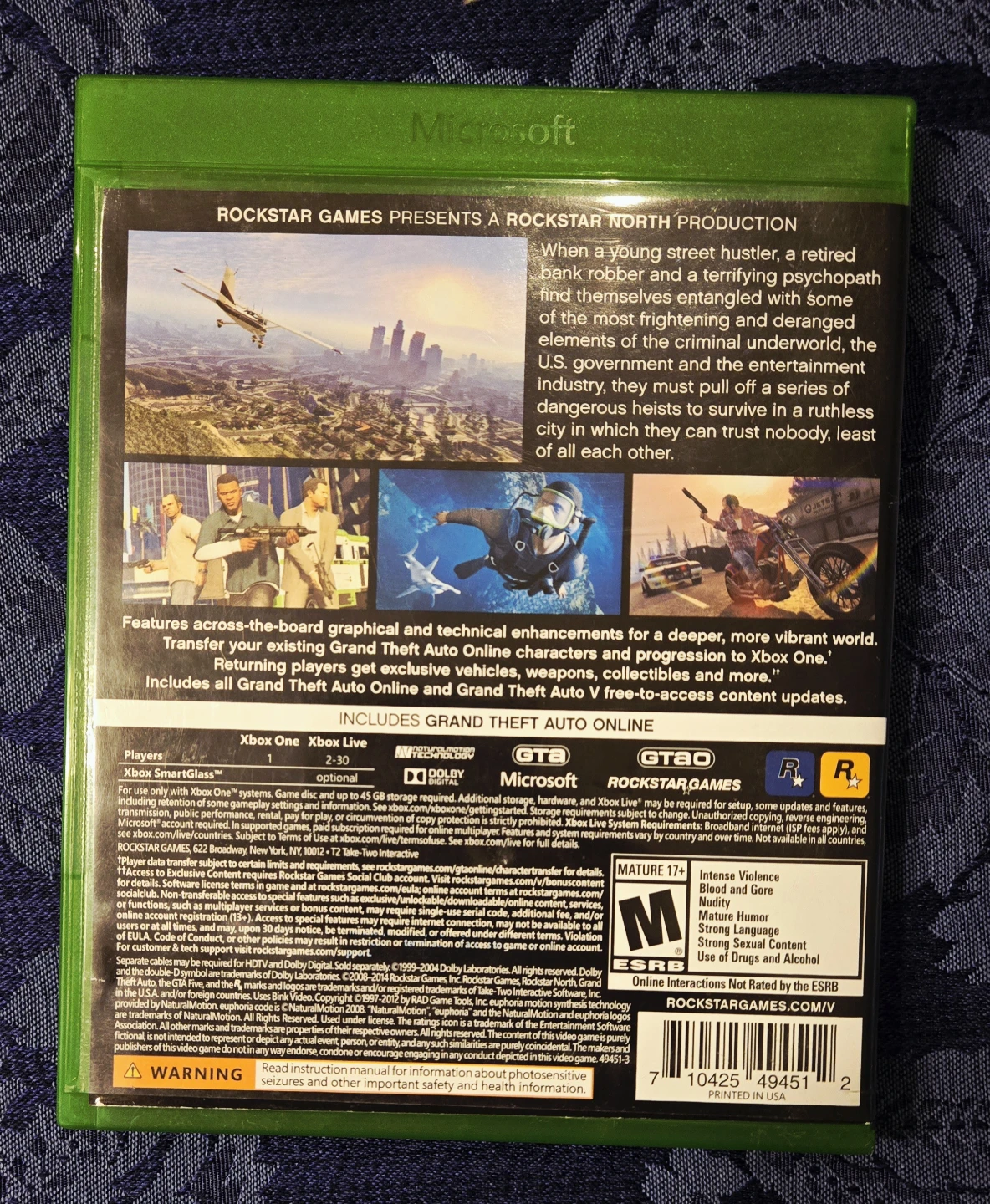 Grand Theft Auto V for Xbox One - photo 2