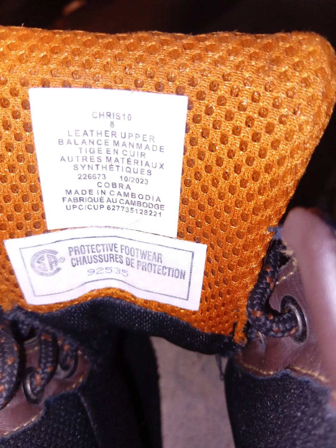 Work load Boots - Size 8 mens - photo 3