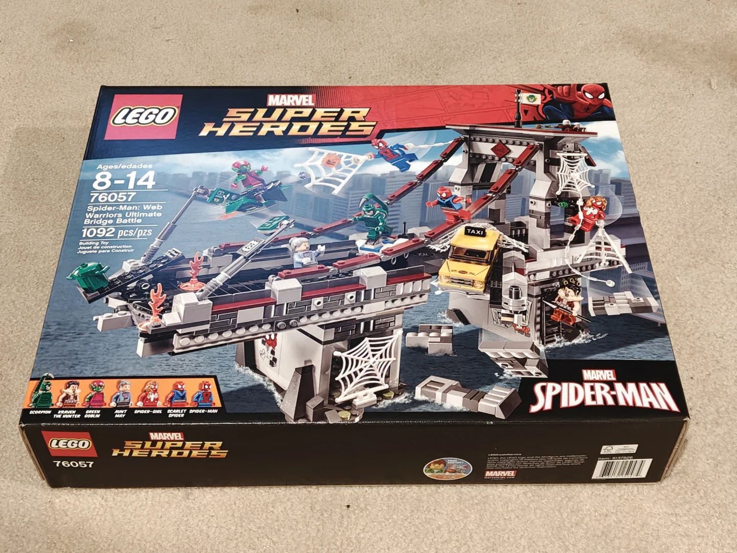 LEGO Spider-Man Web Warriors Ultimate Bridge Battle 76057 (new)